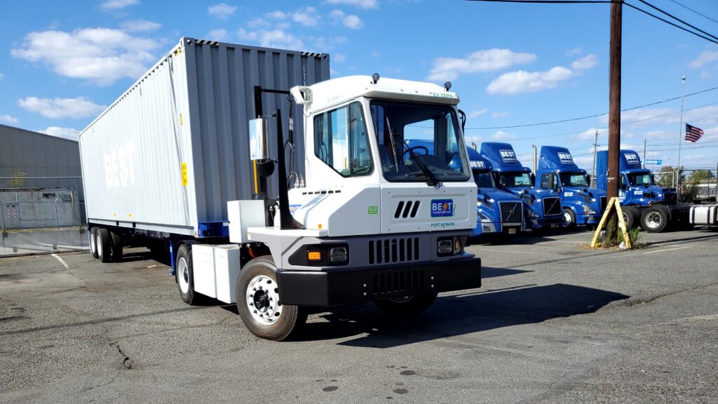 Kalmar Ottawa Delivers T2E Units In NJ | Best Transportation